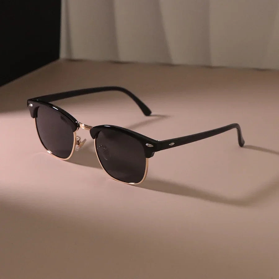 Retro square sunglasses