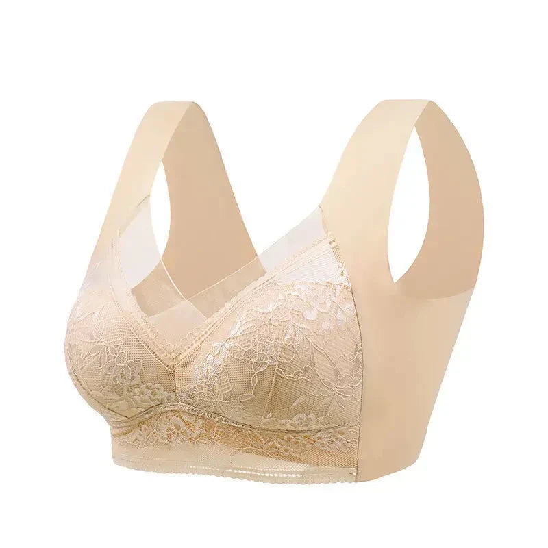 Plus size seamless bralette