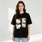 Kawaii Character Graphic Print T-Shirt