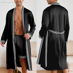 Robe Shorts Pajamas Set Bathrobe