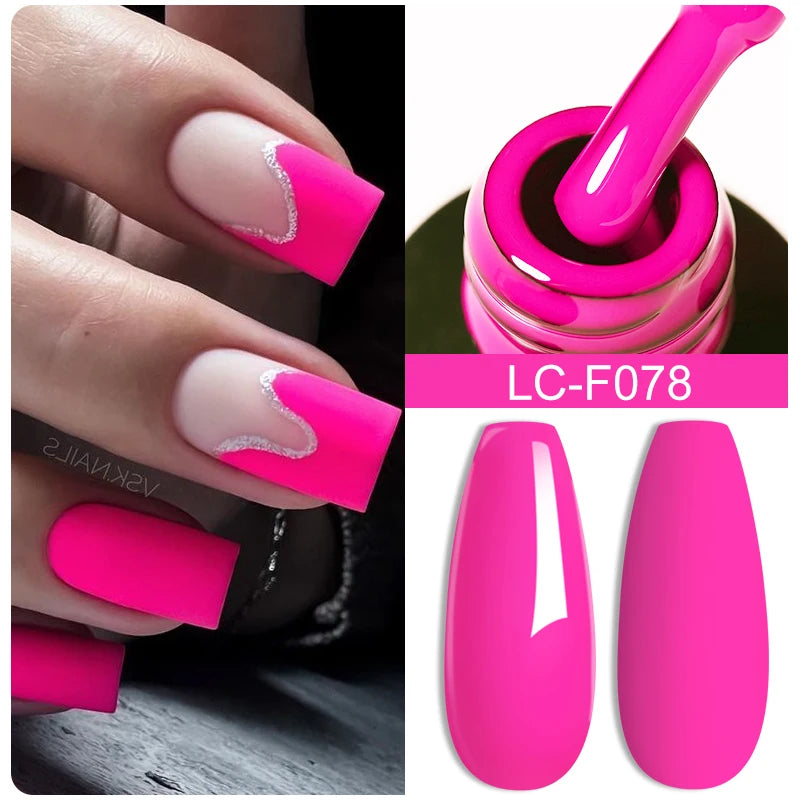 LILYCUTE Matte Fluorescence Color Gel