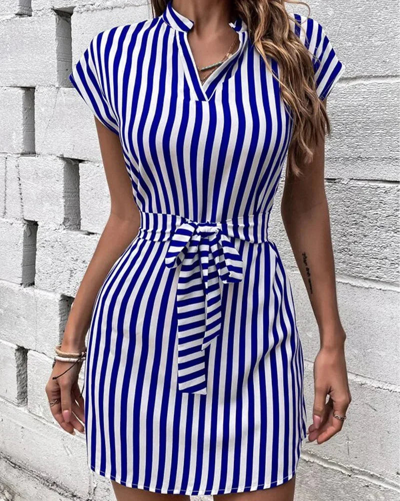 Summer Casual Striped Dress