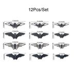 3D Hollow Bat Wall Stickers