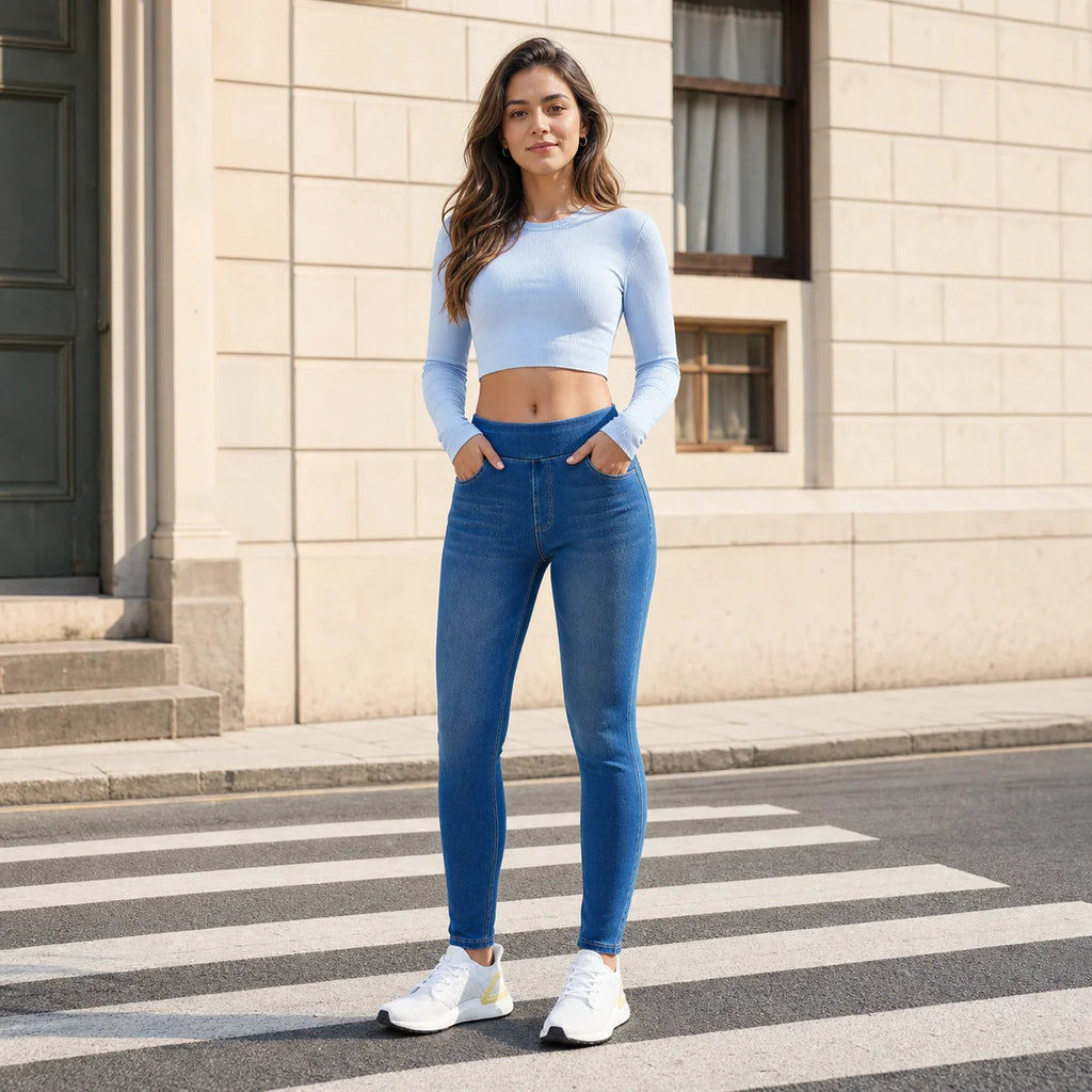 Smoothscape High-Rise Sculpting Jeans