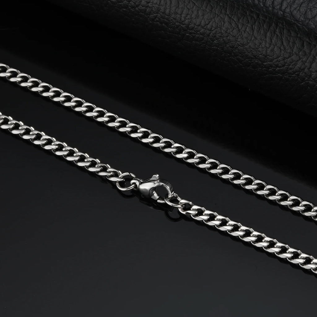 Mprainbow Braided Link Necklace