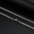Mprainbow Braided Link Necklace