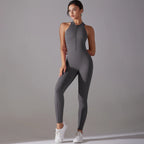 Nylon Solid Sleeveless True-To-Size Fit Shaping Bodysuit