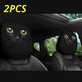 Scary Face Car Headrest Cover