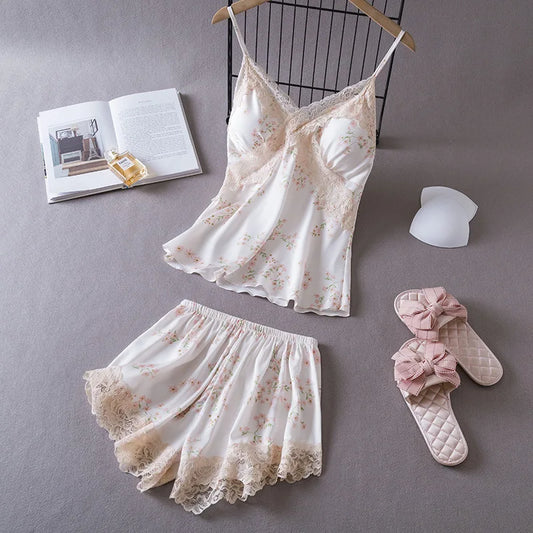 Lace Cami Pajama Set