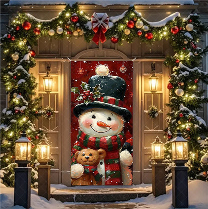 Christmas Santa Door Banner