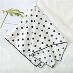 Dot Print 50cm Square Scarf