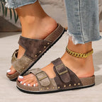 Retro Patchwork Slippers