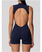 High Waist Scrunch Sports Jumpsuit