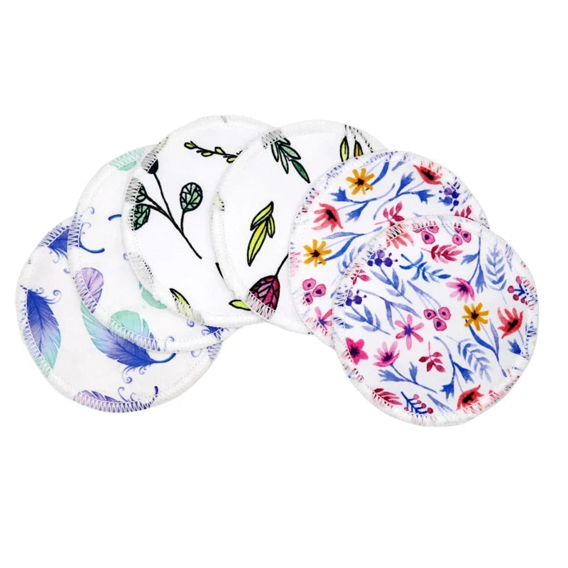 6 Pcs Reusable Nursing Pads