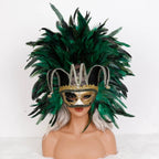 Feather Masquerade Party Mask