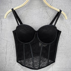 Solid Overbust Corset