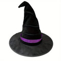 Crumpled Velvet Witch Hat