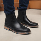 Brogue Chelsea American Leather Boots