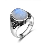 Intgem Labradorite Moonstone Ring