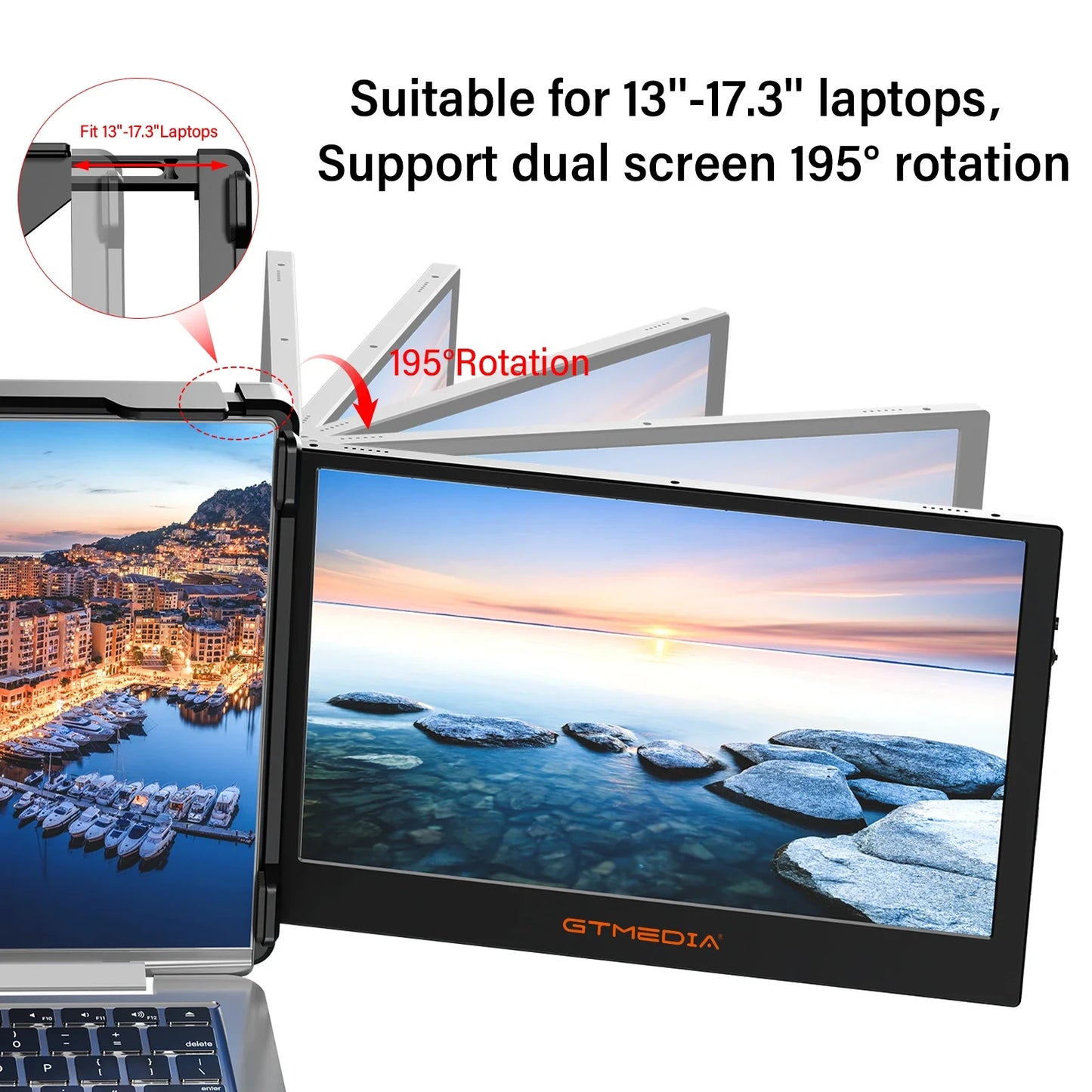 11.6 Inch Portable Laptop Extender Screen