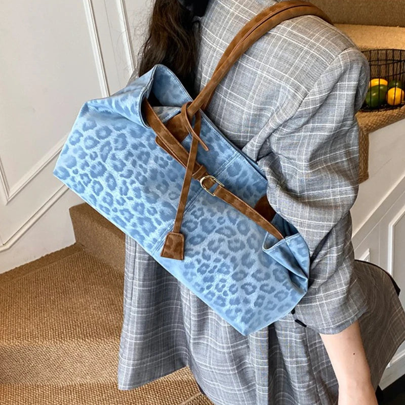 Leopard PU Shoulder Bag