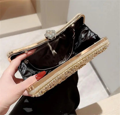 Rhinestone Evening Clutch Bag