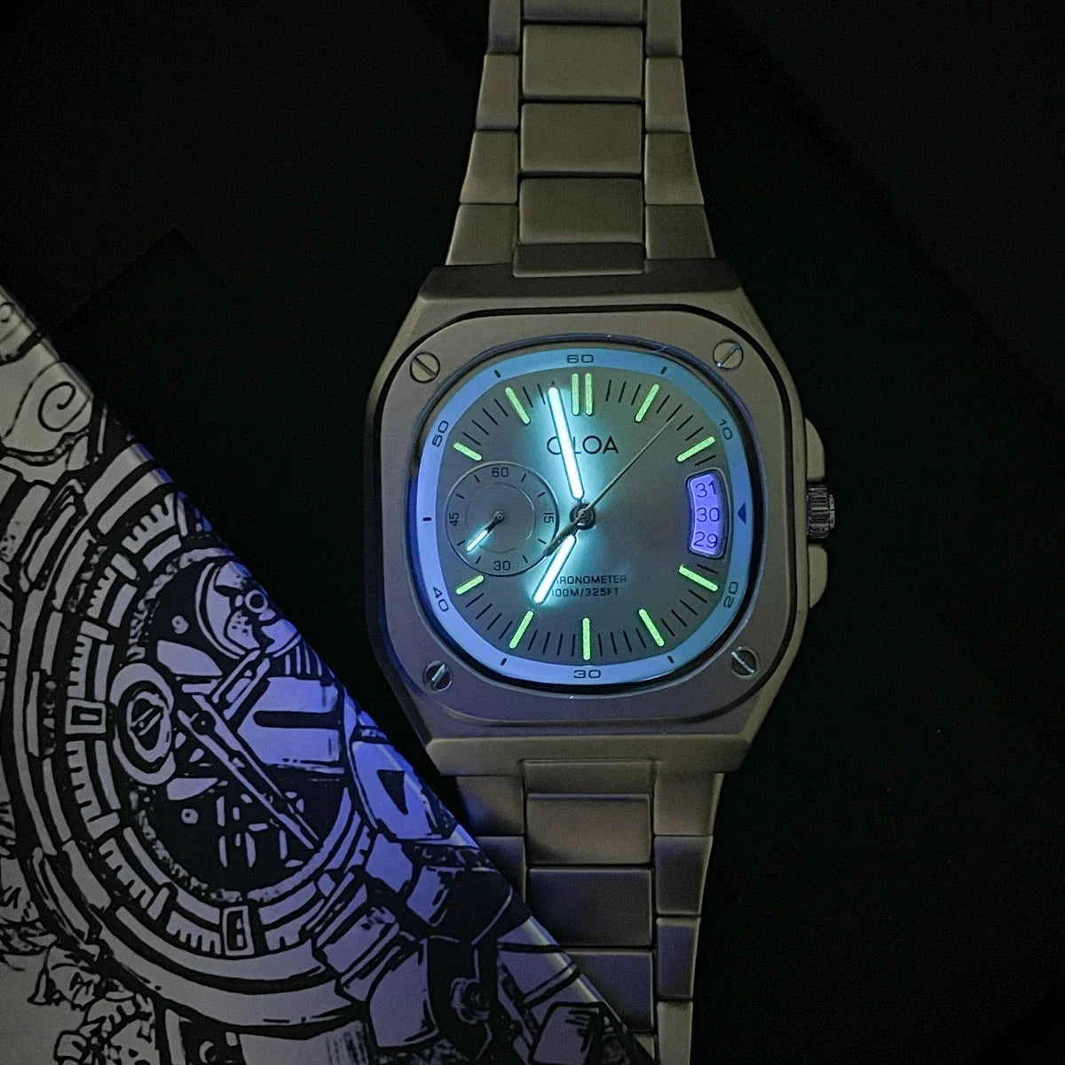 CILOA Large Dial Automatic Watch