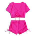 Women's V-Neck Bikini Set