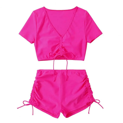 Women's V-Neck Bikini Set