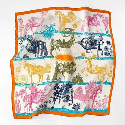 Real Silk 53cm Square Scarf