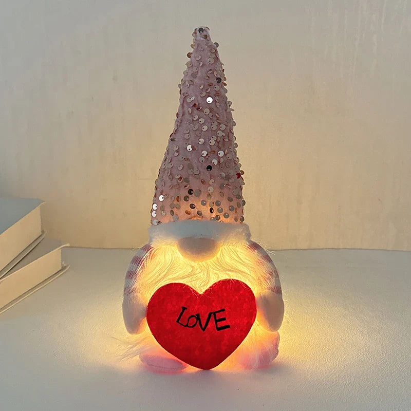 LED Gnome Plush Decoration