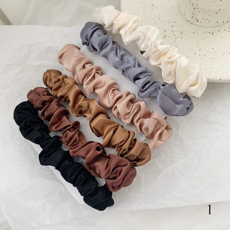 Satin Scrunchie Set