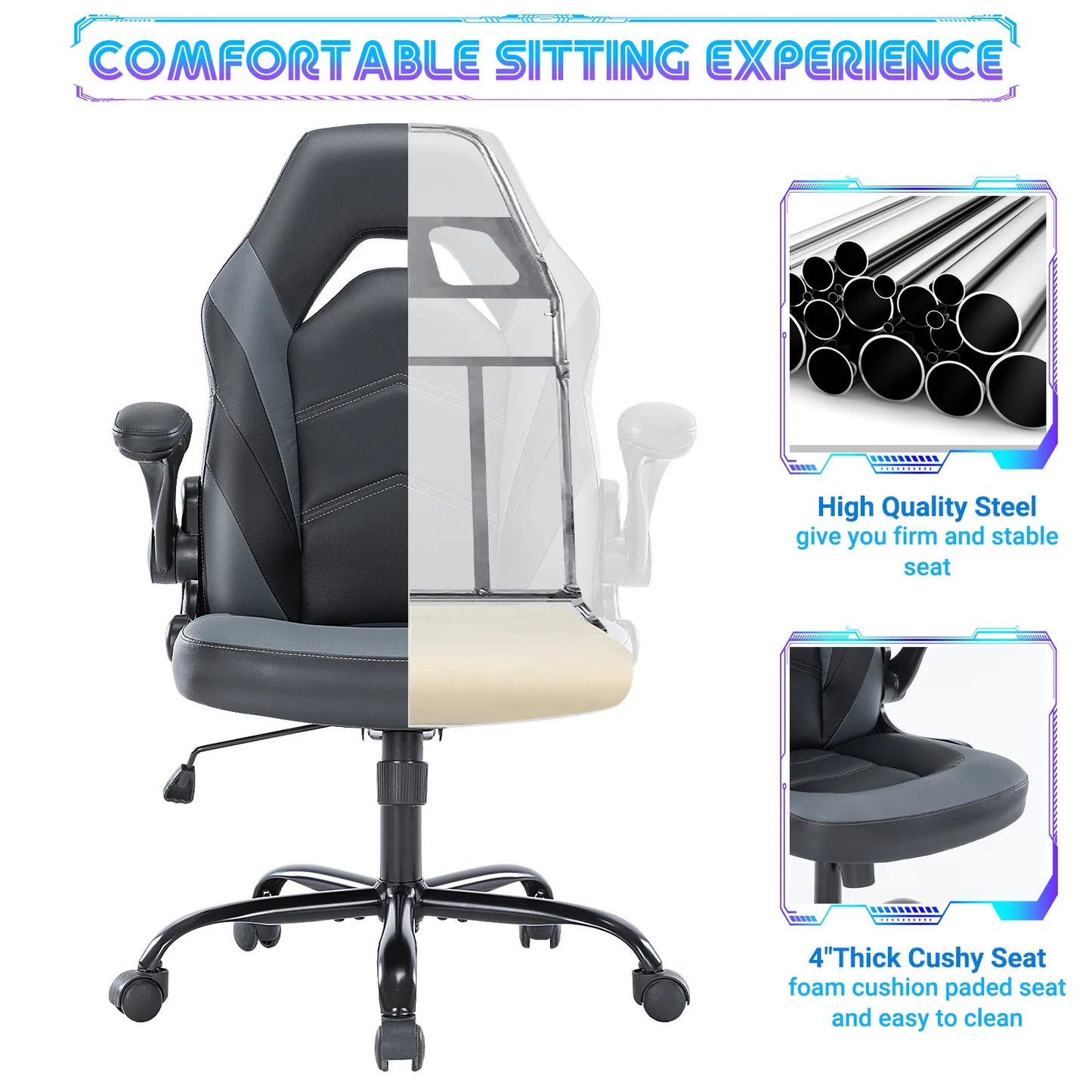 Ergonomic Adjustable Gaming Chair