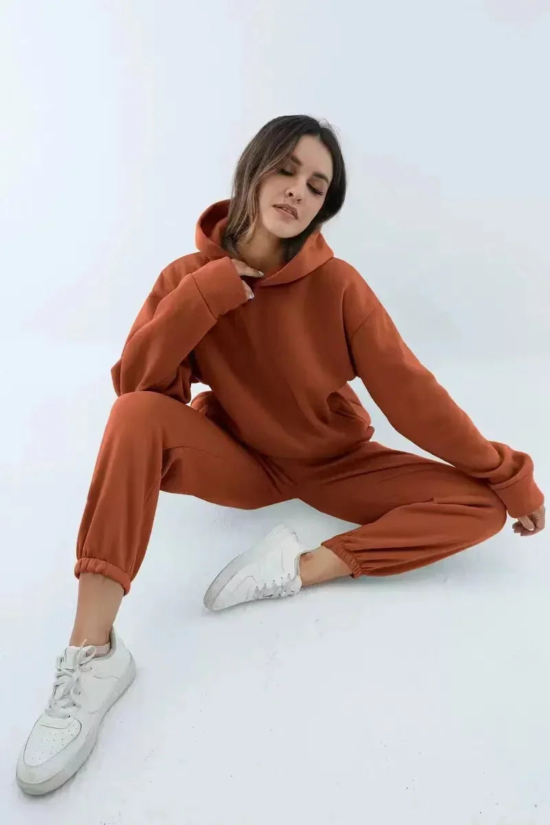 Oversized Winter Tracksuit Set