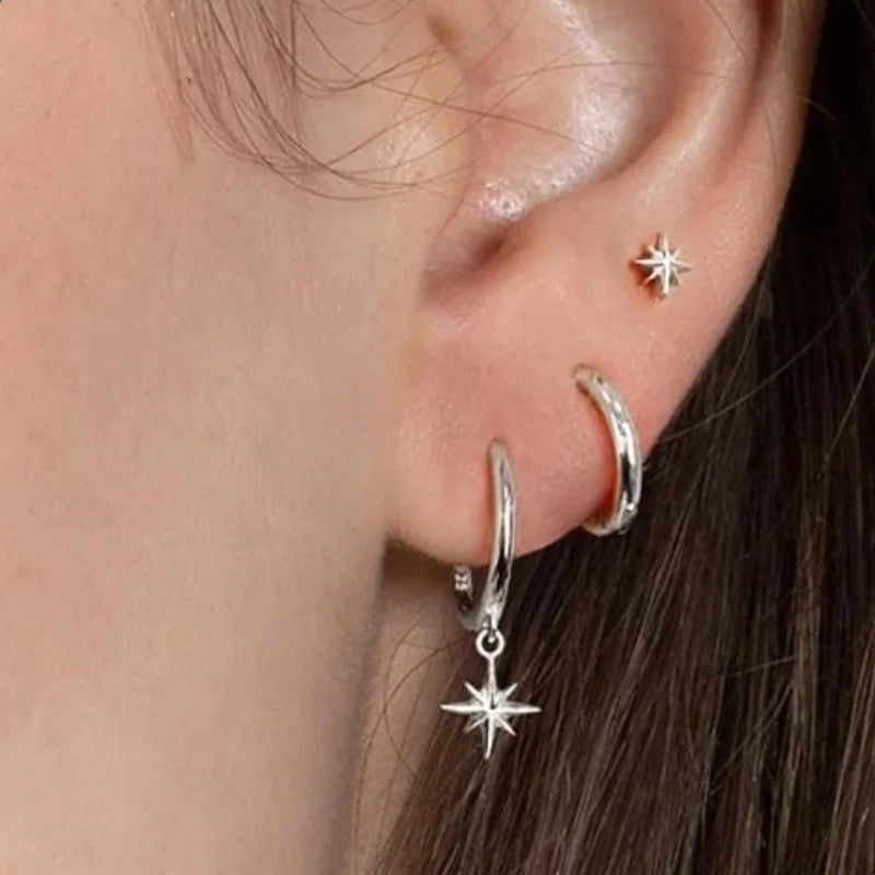 Punk Rock Earrings Set
