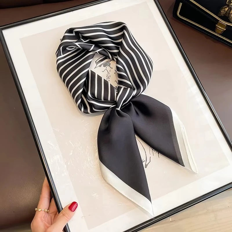 Skinny Silk Bag Ribbon Scarf