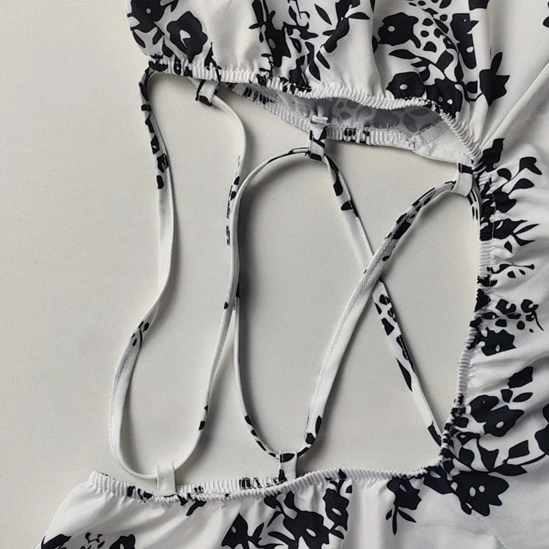 Spring Autumn Split Dress