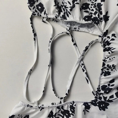 Spring Autumn Split Dress