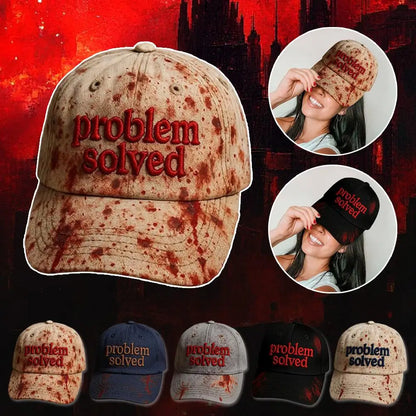 Bloody Embroidered Halloween Hat