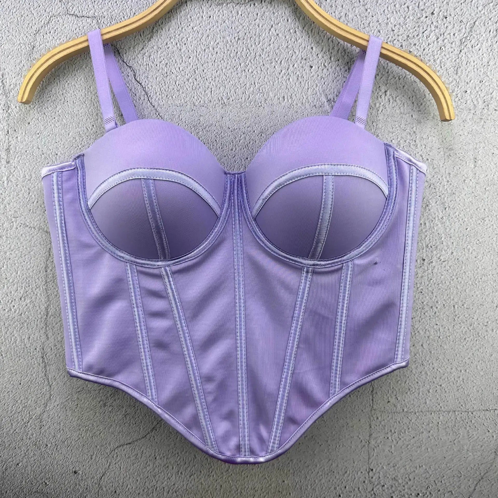 Solid Overbust Corset