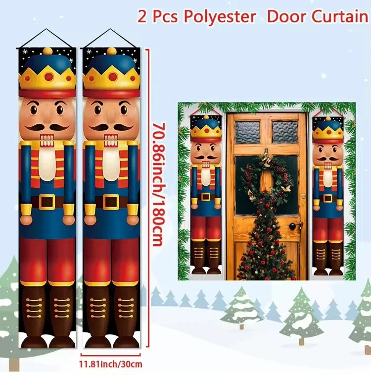 Christmas Hanging Door Banner