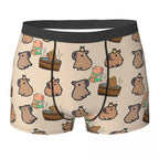 Boxer Underpants Shorts Cute Capybara