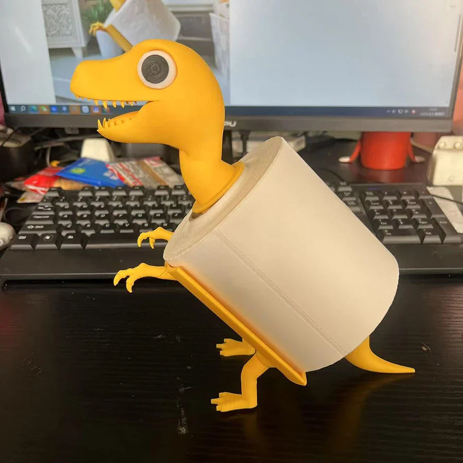 3D Dinosaur Tissue Holder