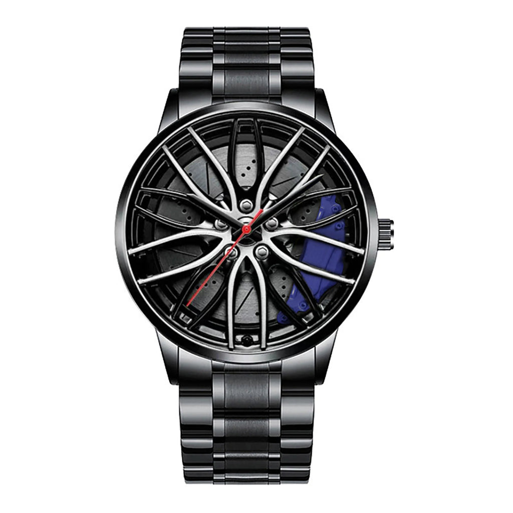 Luxfacigoo Car Wheel Quartz Watch