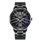 Luxfacigoo Car Wheel Quartz Watch