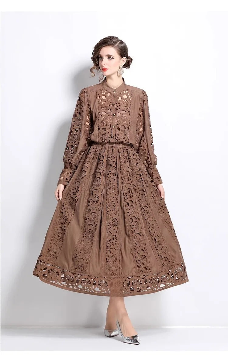 Autumn Crochet Lace Set