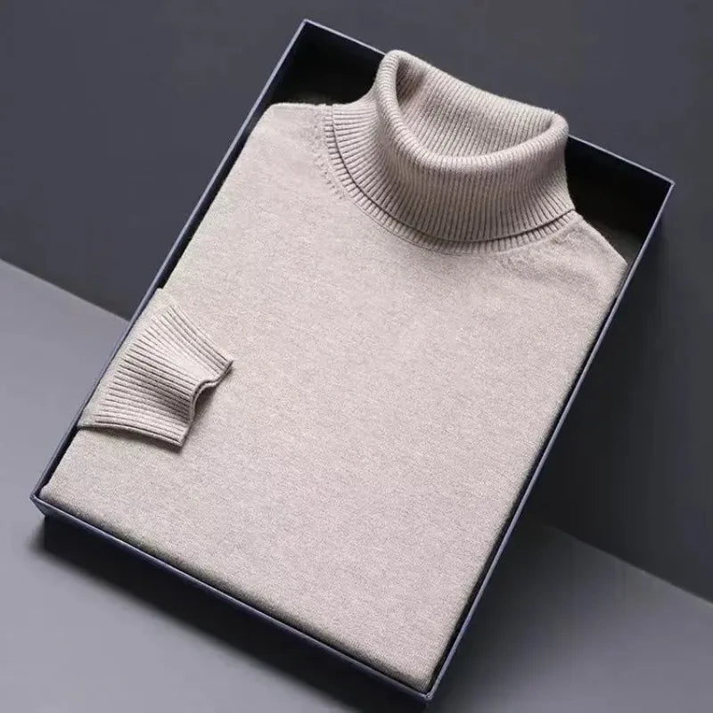 Animal Game Turtleneck Sweater