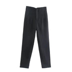 High Waist Slim Pencil Pants