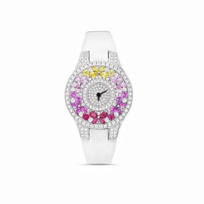 Luxury Diamond Emerald Women’s Watch