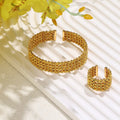 Handmade Woven Beaded Bracelet